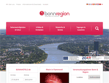 Tablet Screenshot of bonn-region.de
